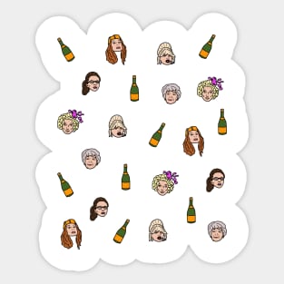 Absolutely Fabulous - The Entire Cast, Sweetie! Sticker